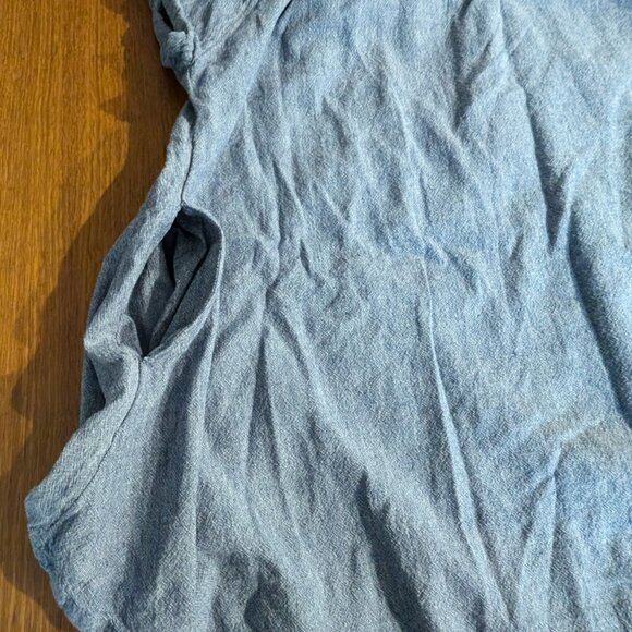 Free People Chambray Tunic Top - Picture 3 of 3